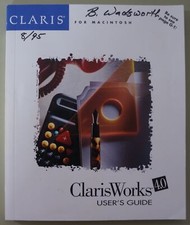 Claris Works 4.0 for Macintosh - User's Guide picture