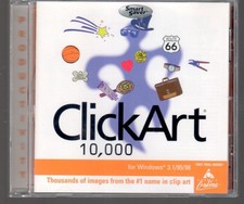 ClickArt 10,000 CD-ROM PC Thousands of Images from the #1 Name in Clip Art L@@K picture