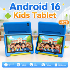 5-Core Tablet Android 16 Kids Tablet 10.1