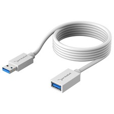 22AWG USB 3.0 Extension Cable a Male to a Female [White] 6 Feet (CB-306W) picture