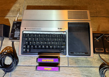 Texas Instruments Home Computer TI-99/4A + SEVEN GAMES - ALL TESTED (TI-99, 4A) picture