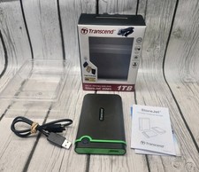 Transcend 1TB StoreJet 25M3 Portable Hard Drive SuperSpeed USB 3.0 Shockproof picture
