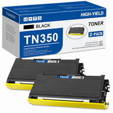 TN350 2PK BK Standard Yield Compatible Toner for DCP-7020 HL-2040 2070N MFC-7220 picture