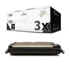 3x MWT PRO Black Toner Cartridge For HP Color LaserJet 5500/5550 picture