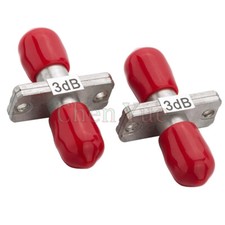 10pcs ST SM UPC Optical Attenuator Female to Female FF Fixed Adapter type ftth  picture