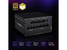 Cooler Master Elite Gold 1000W Power Supply, PCIe 5.1 Ready Certification picture