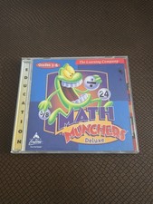 The Learning Company Math Munchers Deluxe CD for Windows/Mac Grades 3-6 Eng picture