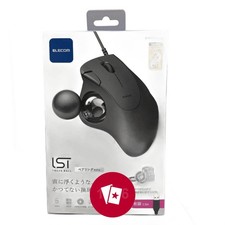 ELECOM Ergonomic Mouse 5 Button 175g Japan Unopened Item Used M-IT11URBK picture
