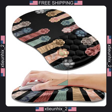 Ergonomic Mouse Pad with Wrist Support 11.8x7.9 inch Memory Foam Carpal Tunnel picture