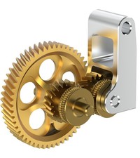 BIQU Panda Claw Upgraded Extruder Brass Gear Compatible with Bambu-Lab P1P/P1S/X picture