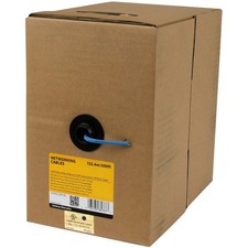 StarTech 500-Feet Roll of Blue Plenum CMP Cat5e Solid UTP Bulk Cable picture
