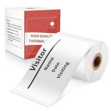 White Square Sticker Labels Self-Adhesive Paper for Phomemo M110/M221 Printer US picture