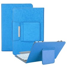 Universal USB Keyboard Folio Leather Case Stand Cover For 8/9/10 Inches Tablet picture