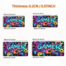 Vibrant Gaming Mouse Pad, High-Definition Artistic Print,  GAMER Style, Essent picture
