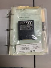 INFO/soft 7000 High Resolution Graphics Display Cartridge for Atari w/ Manuals picture