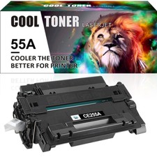 1 PK 55A CE255A Toner Cartridge Compatible For HP LaserJet P3015d 3015n 3016 picture
