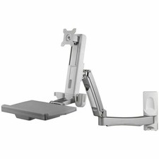 Amer Mounting Arm for Computer Workstation Keyboard Mouse Monitor AMR1AWSLB picture