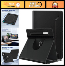 Universal 9-11 Inch Tablet Case, 360° Rotating Stand, Protective Cover with Pen picture