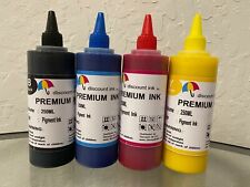 4x250ml Refill Pigment ink kit for Epson 126 T126 WorkForce 7510 7520 7010 picture