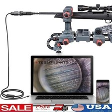 Rifle Borescope Inspection Camera .20 Caliber & Larger W/ Mirrors & Case New picture