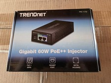 TRENDnet TPE-117GI v3 Gigabit 60W PoE++ Injector IEEE 802.3bt/at/af NDAA New picture