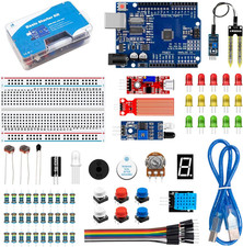 Basic Arduino Starter Kit with R3 CH340 Controller Board and Breadboard picture