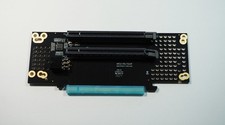 2U Dual PCI Express PCIE 4.0 Gen4 x16 to x8/x8 Bifurcated Riser Card picture
