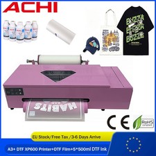 ACHI A3+ DTF Printer XP600 Printhead Direct to Film T-shirt For Business & Home picture