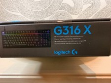 Logitech G G316 X 98 Wired Mechanical Gaming Keyboard Black Linear 8K RGB picture