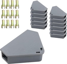 Mouse Station with Keys Grey 12 Pack, Key Required Mouse Stations, Mice Stations picture