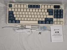 ATTACK SHARK K86 Wireless Mechanical Keyboard 75% with TFT Color Display & Knob  picture