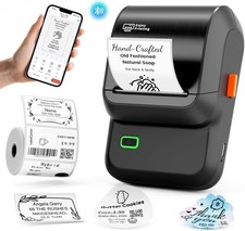 Phomemo M100 Portable Bluetooth Thermal Label Printer Pocket POS Receipt Maker picture