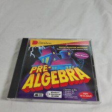 Pre- Algebra  Word Problems and Logical Thinking Skills by Davidson CD-ROM 1994 picture