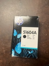 Genuine HP 51604A Black Ink Cartridge Quietjet 2228A 2227B exp. 2017 picture