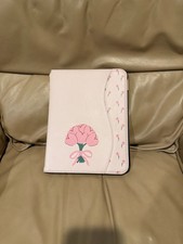 Ipad 10th generation Case With bluetooth keyboard Pink case Flowers picture