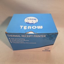 Terow Point Of Sale Black Thermal Receipt Printer POS-5890K USB B5 picture