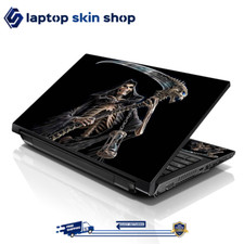 Laptop Skin Sticker Decal Cover for Notebook Macbook HP Skull Horror 13-16 inch picture