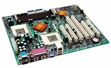 MOTHERBOARD INTEL SAI2 A66889-202 DUAL s.370 SDRAM ATX picture