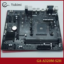 FOR GIGABYTE GA-A320M-S2H DDR4*2 32GB HDMI VGA DVI-D Micro ATX Ｍotherboard Test picture