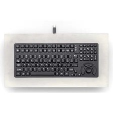 Ikey Pm-5K-Fsr-Usb Keyboard, Stainless Steel Panel Mount, Usb picture