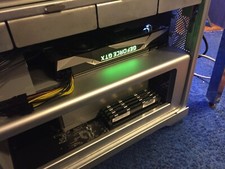 ULTRA RARE GeForce GTX 690 4GB DUAL-GPU Metal Video Card Mac Pro 4K Boot Screen picture