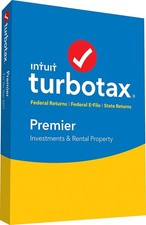 TurboTax Premier 2017 Investments & Rental Win/Mac CD | Full Updates | #1 Expert picture