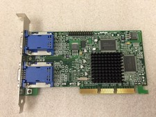 Vintage MGI Matrox G45FMDHA32DB AGP Dual VGA Video Graphics Card 971-0302 picture