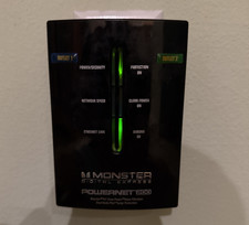 Monster Power Digital Express POWERNET 200 ETHERNET POWERLINE (2) PAIR 200 mbps picture