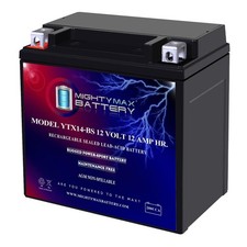 Mighty Max Battery YTX14-BS Battery Replacement for Mercedes Backup Auxiliary picture