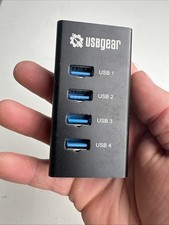 4-Port USB 3.2 Gen 1 Mountable Charging and SuperSpeed Data Hub with 5V/2A Po... picture