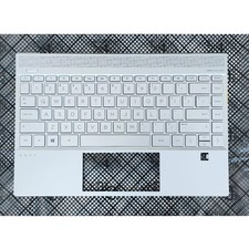 New For HP Envy X360 13-AQ TPN-W144 Palmrest Backlit Keyboard Silver L53415-001  picture