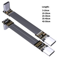 ADT-Link 25cm USB 3.1 Type C To Type C Extension Cable FPC Ribbon Flat C Cable picture