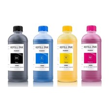 Bulk 16oz 500ml PIGMENT Refill Ink Bottles Universal Printer Compatibility picture
