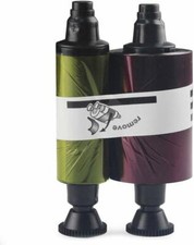 YMCKO 200 Images Evolis R3011 Color Ribbon 5 Panel For Pebble Dualys Securion US picture